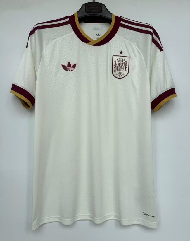 26-27 Spain Away Fans Soccer Jersey