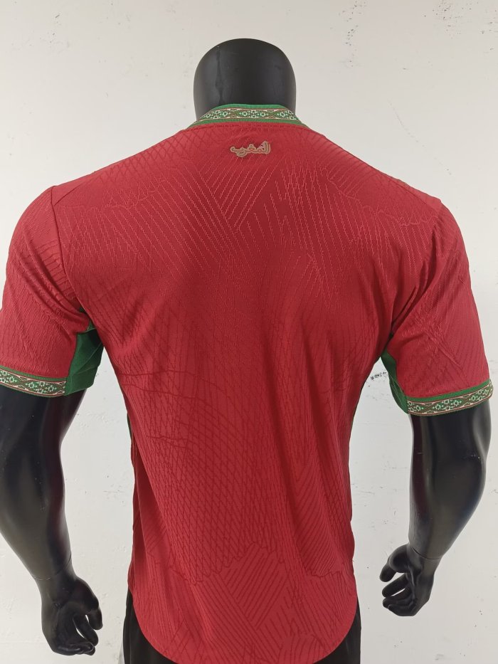 26-27 Morocco Home Player Version Soccer Jersey