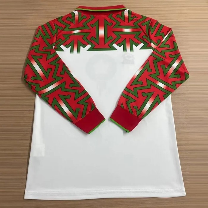 1994-95 Morocco Third Long Sleeve Retro Soccer Jersey (长袖)
