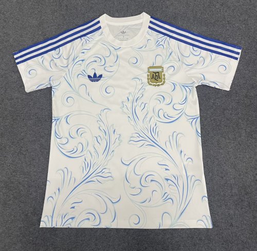 26-27 Argentina White Special Edition Fans Training shirts