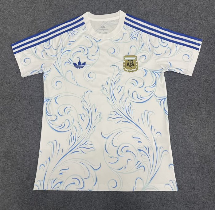 26-27 Argentina White Special Edition Fans Training shirts