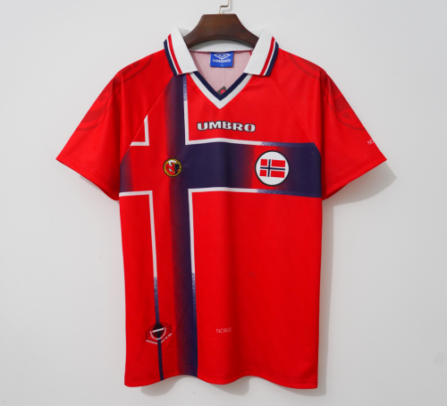 1997-1998 Norway Home Retro Soccer Jersey