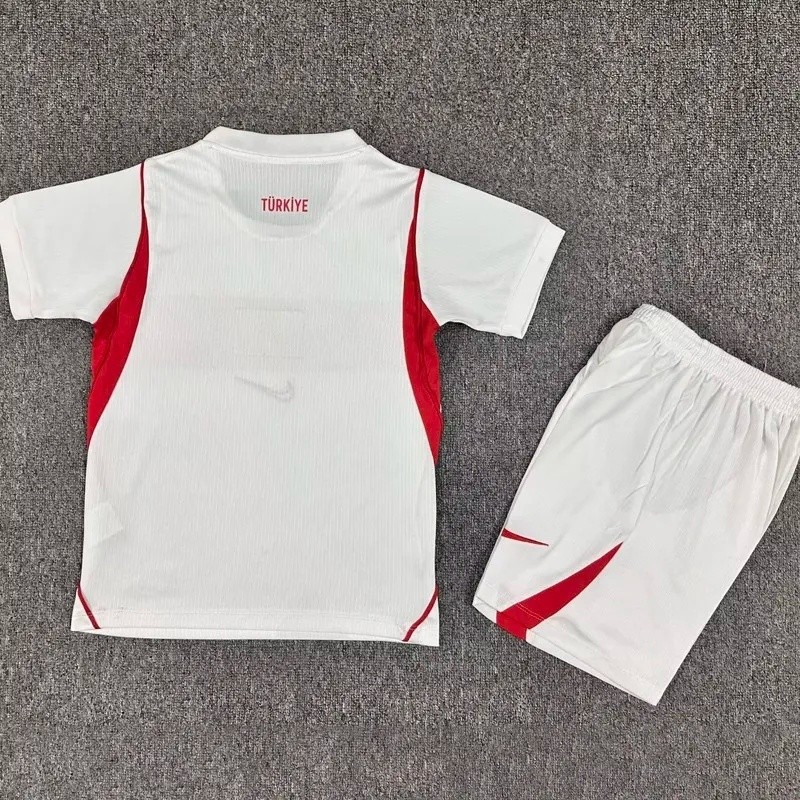26-27 Turkey Home Kids Soccer Jersey