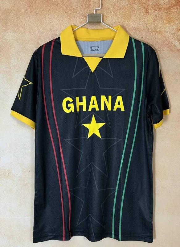 26-27 Ghana Black Fans Training shirts (有领GH)