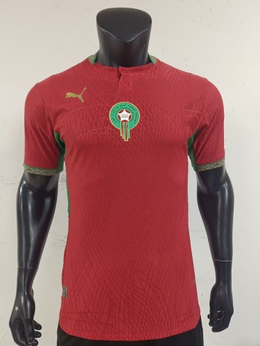 26-27 Morocco Home Player Version Soccer Jersey