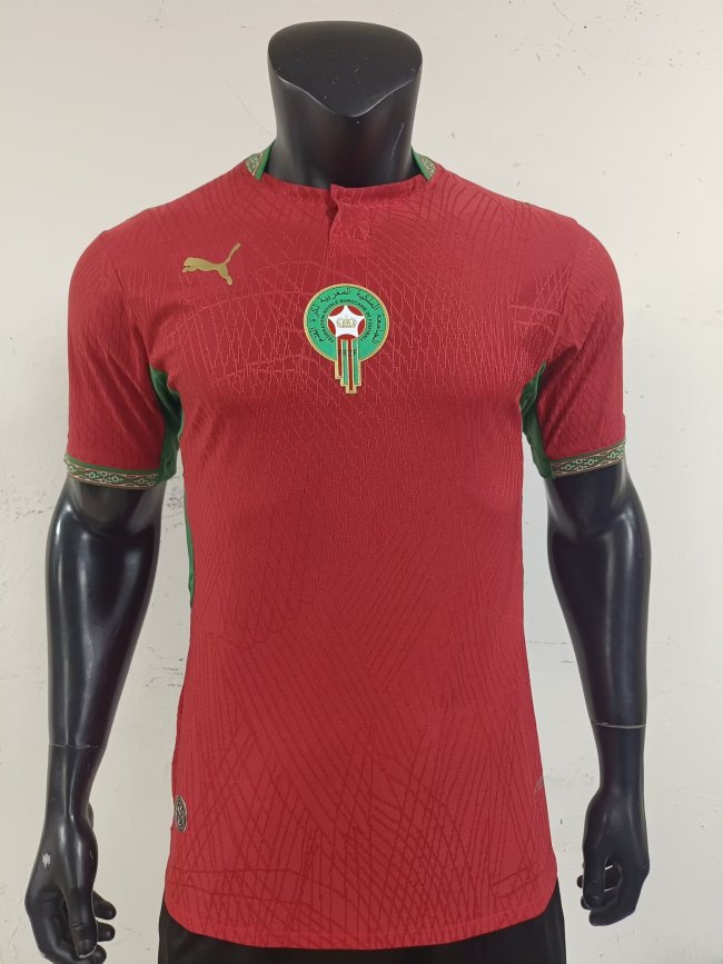 26-27 Morocco Home Player Version Soccer Jersey