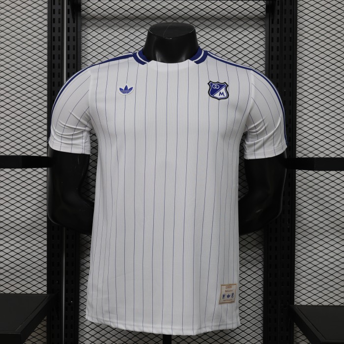 26-27 Millonarios Casual Edition Player Version Soccer Jersey
