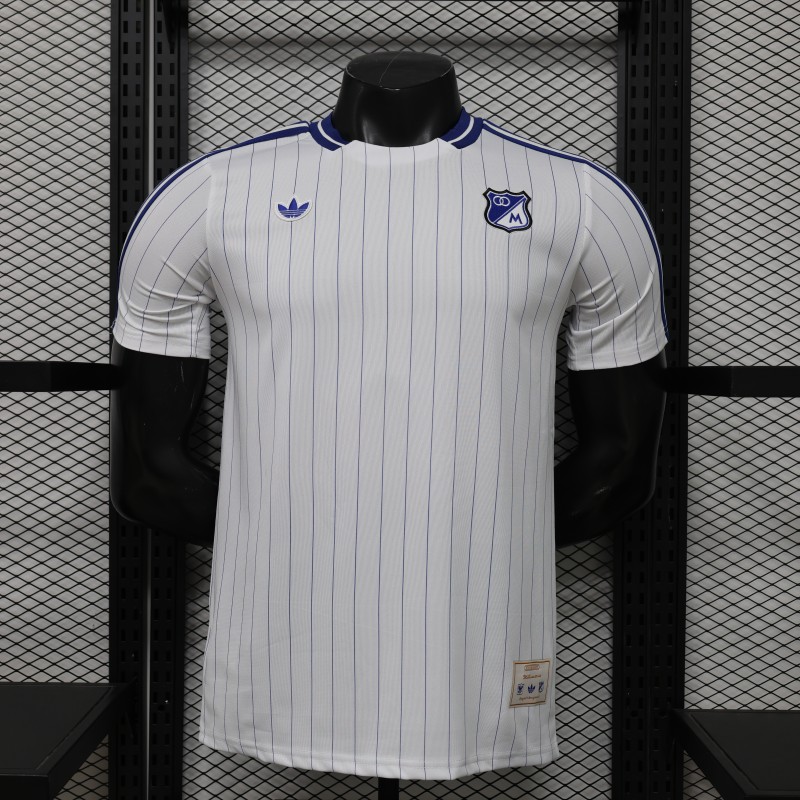 26-27 Millonarios Casual Edition Player Version Soccer Jersey