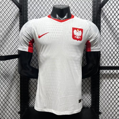 26-27 Poland Home Player Version Soccer Jersey