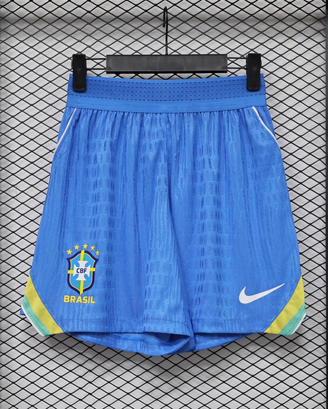 26-27 Brazil Home Player Version Shorts Pants