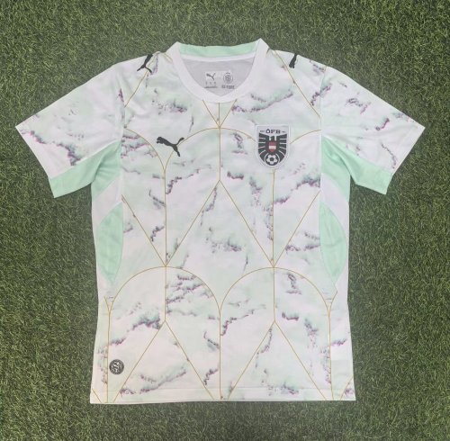 26-27 Austria Away Fans Soccer Jersey