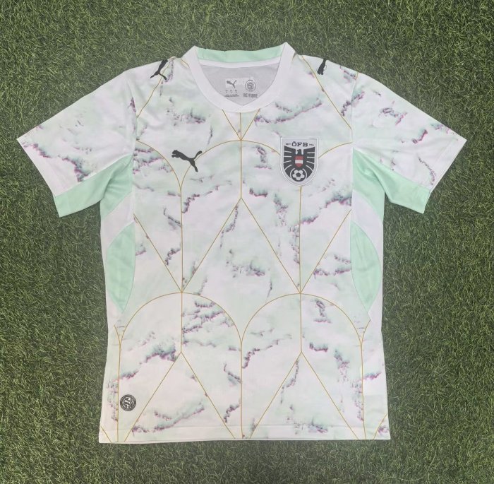 26-27 Austria Away Fans Soccer Jersey