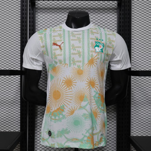 26-27 Ivory Coast Away Player Version Soccer Jersey
