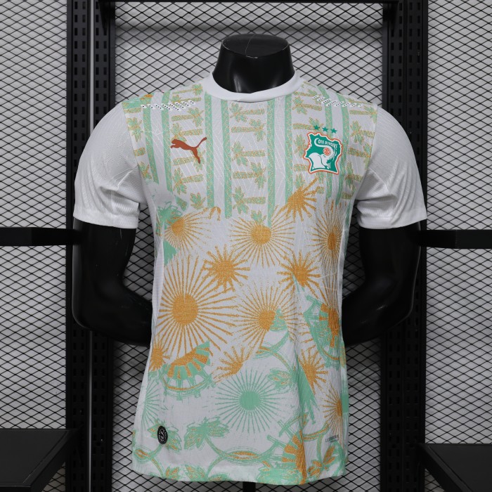 26-27 Ivory Coast Away Player Version Soccer Jersey