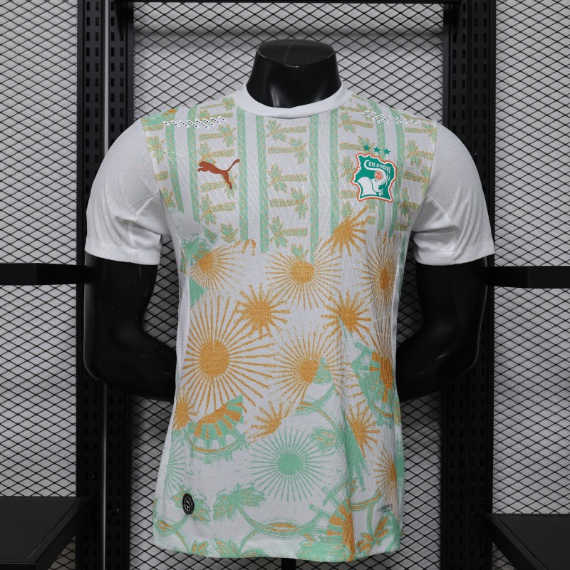 26-27 Ivory Coast Away Player Version Soccer Jersey