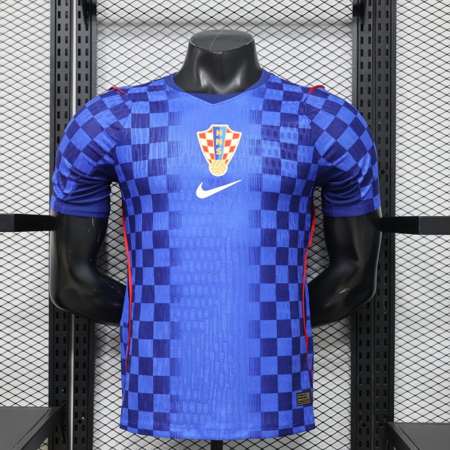 26-27 Croatia Away Player Version Soccer Jersey