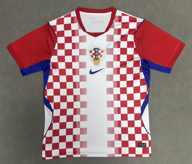 26-27 Croatia Home Fans Soccer Jersey