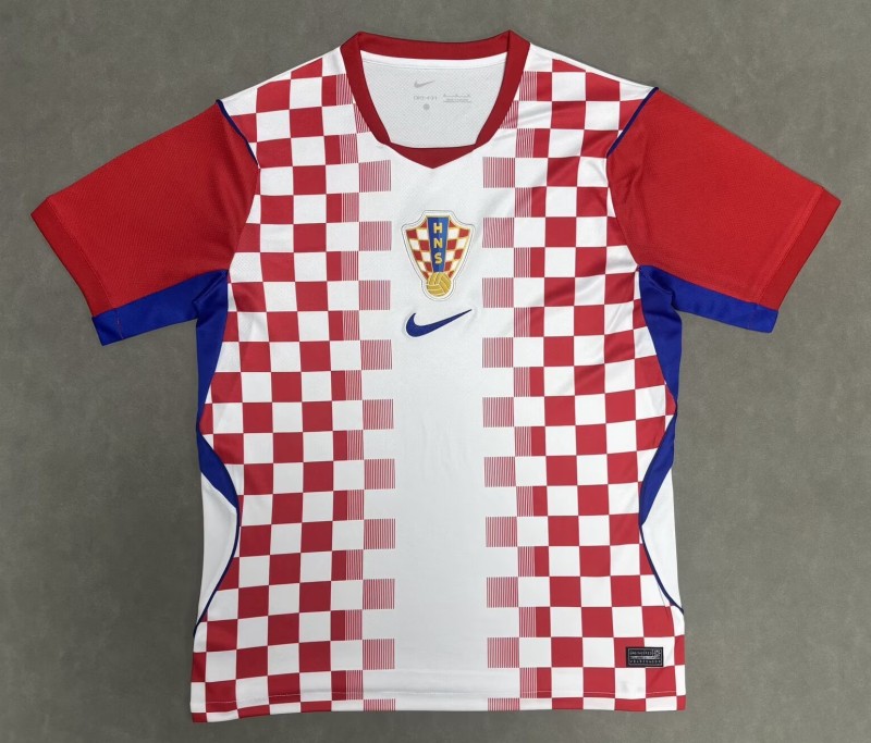 26-27 Croatia Home Fans Soccer Jersey