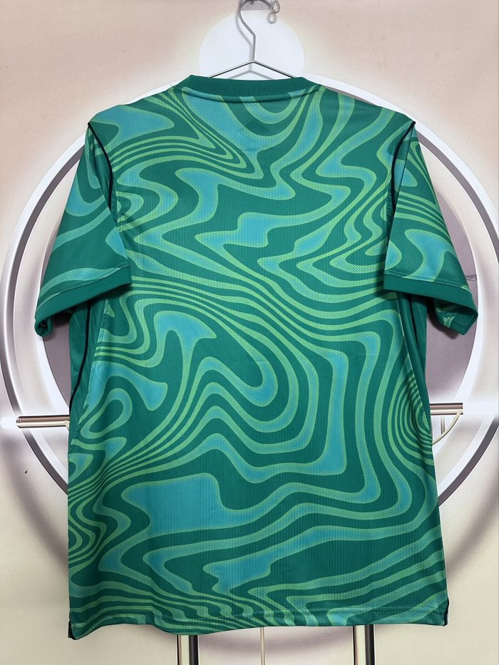 26-27 Brazil Green Goalkeeper Fans Soccer Jersey