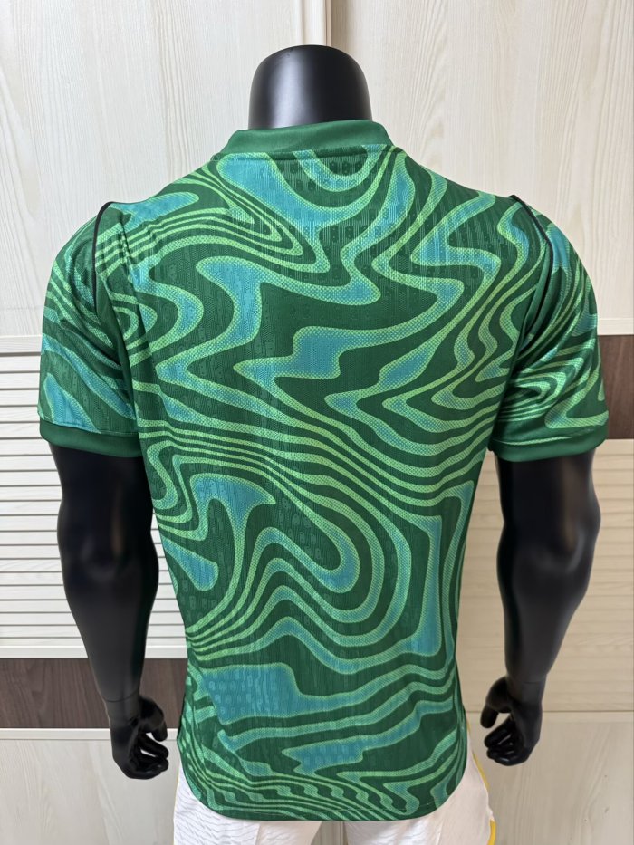 26-27 Brazil Green Goalkeeper Player Version Soccer Jersey