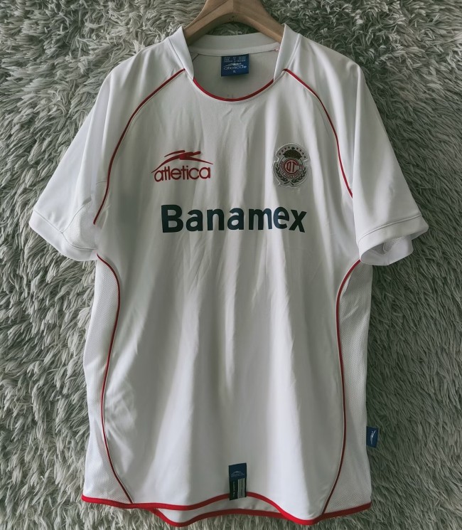 2005-2006 Toluca Away Retro Soccer Jersey