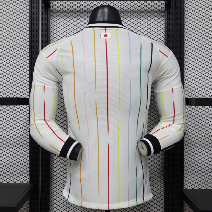 26-27 Japan Away Player Version Long Sleeves Soccer Jersey