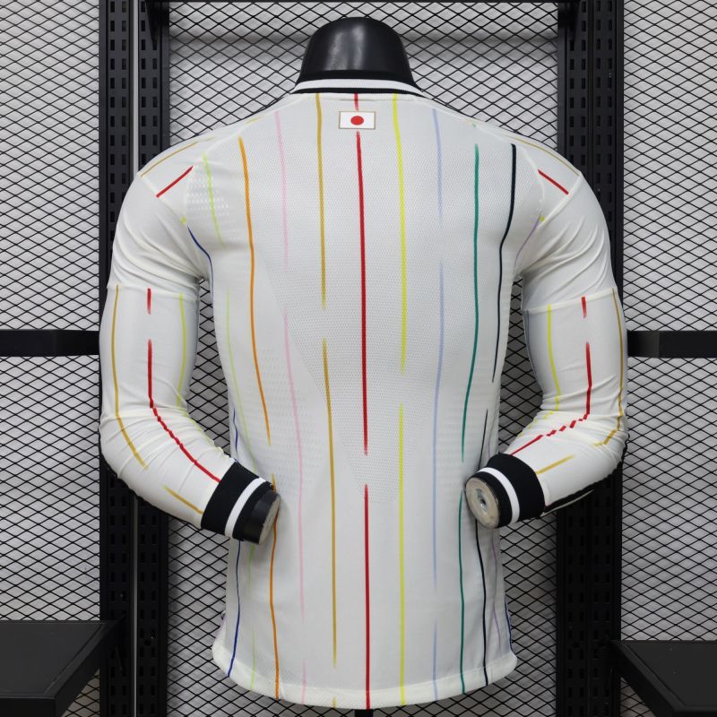 26-27 Japan Away Player Version Long Sleeves Soccer Jersey