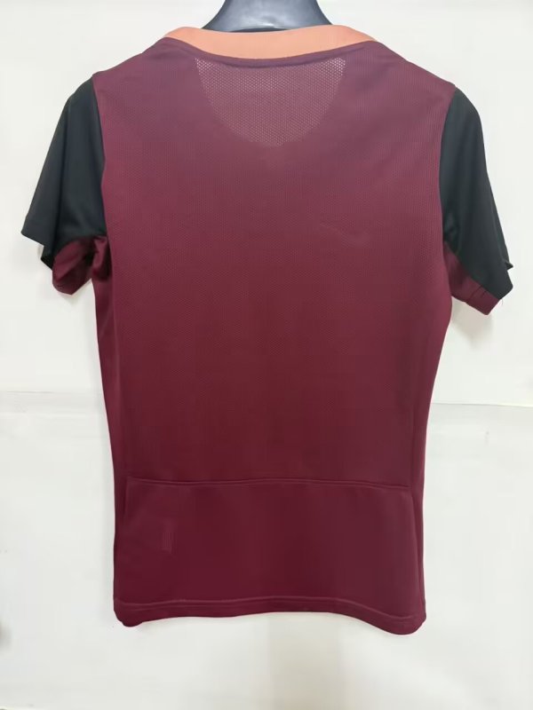 26-27 Corinthians Brown Red Women Soccer Jersey