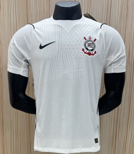 26-27 Corinthians Home Player Version Soccer Jersey