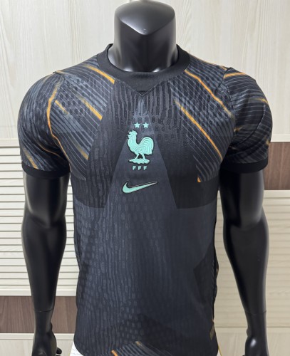 26-27 France Grey Goalkeeper Player Version Soccer Jersey