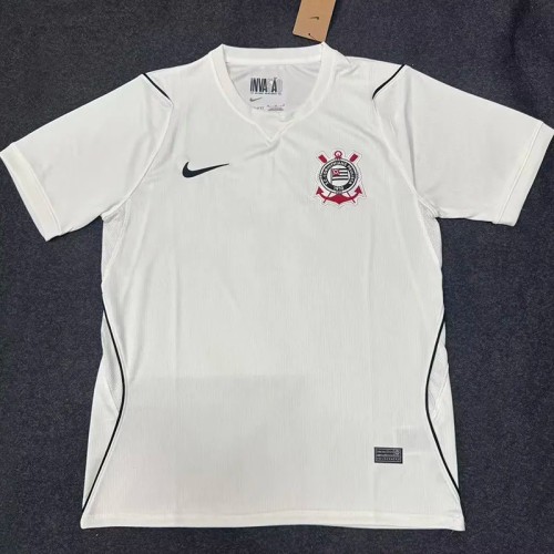 26-27 Corinthians Home Fans Soccer Jersey