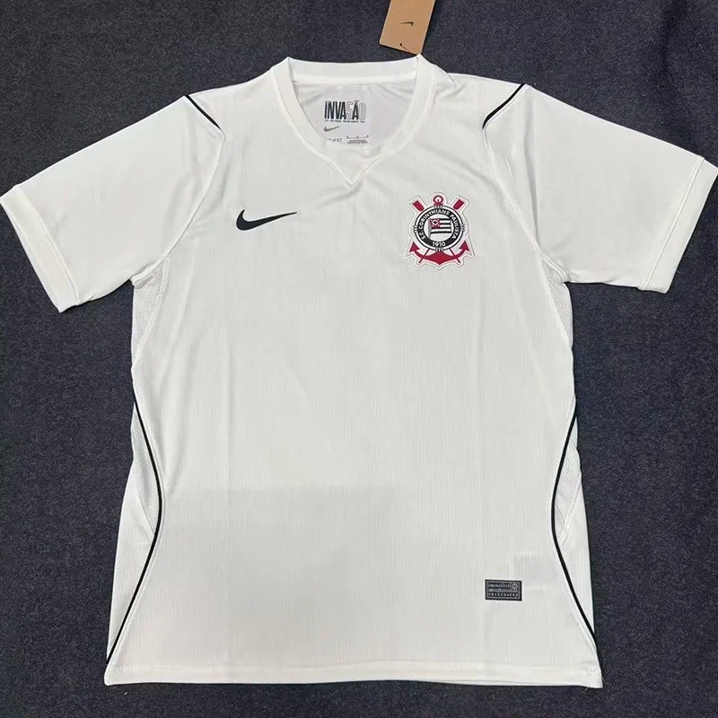26-27 Corinthians Home Fans Soccer Jersey