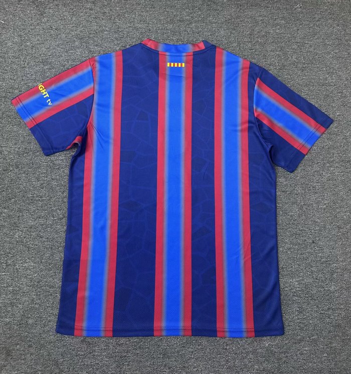 26-27 BAR Blue Red Training shirts