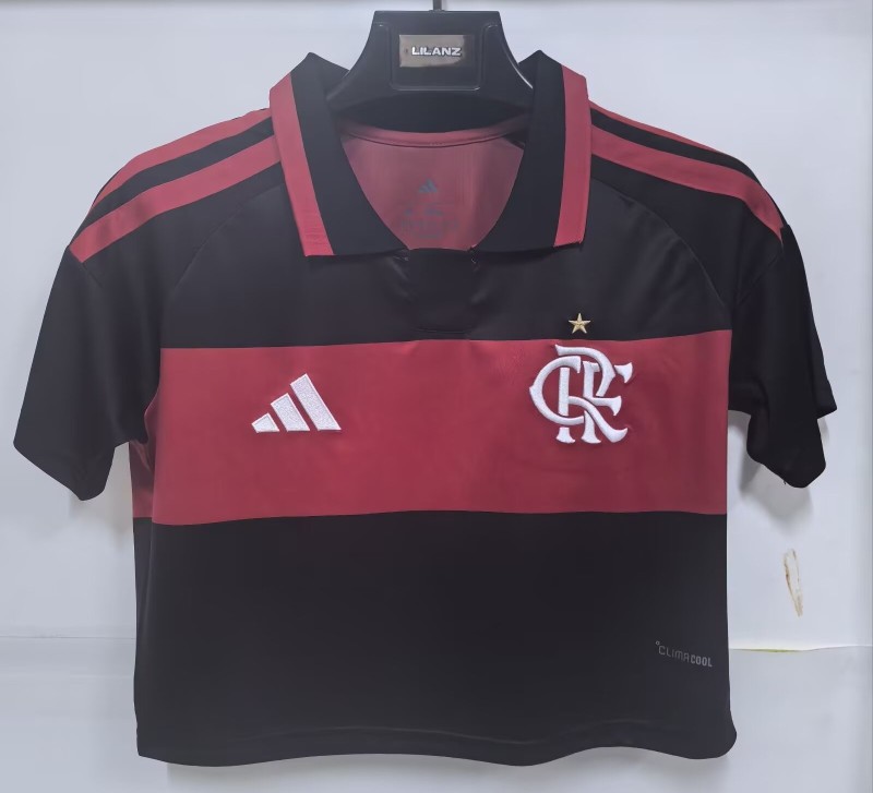 26-27 Flamengo Home Women Soccer Jersey (女)