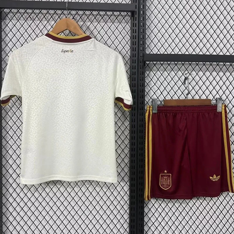 26-27 Spain Away Kids Soccer Jersey