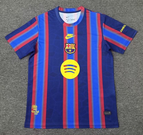 26-27 BAR Blue Red Training shirts