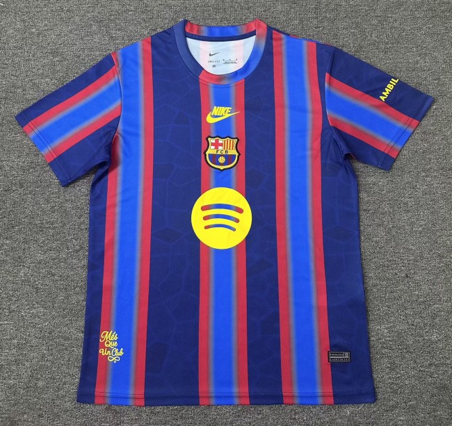 26-27 BAR Blue Red Training shirts