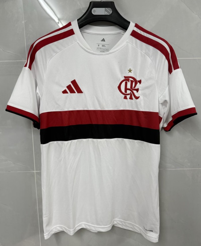 26-27 Flamengo Away  Fans Soccer Jersey