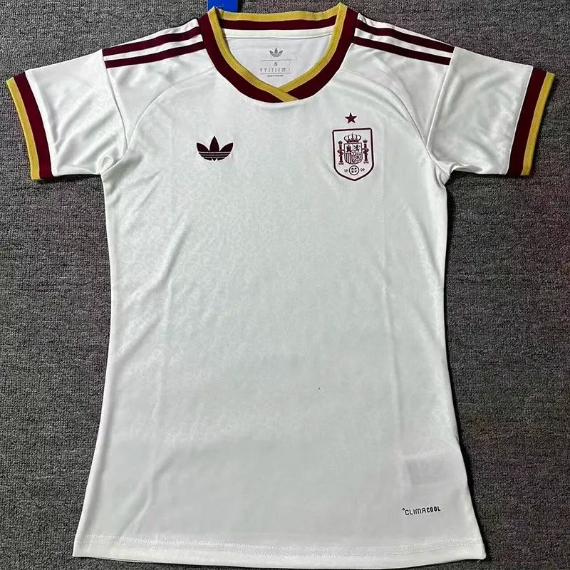 26-27 Spain Away Women Soccer Jersey (女)