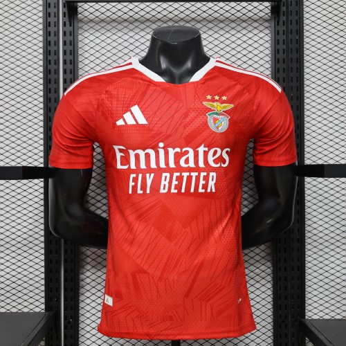 26-27 Benfica Home Player Version Soccer Jersey