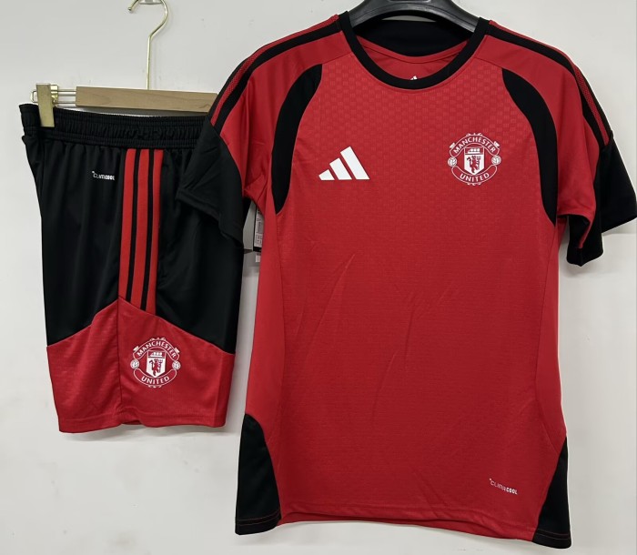 26-27 Man Utd Red  Training Short Suit
