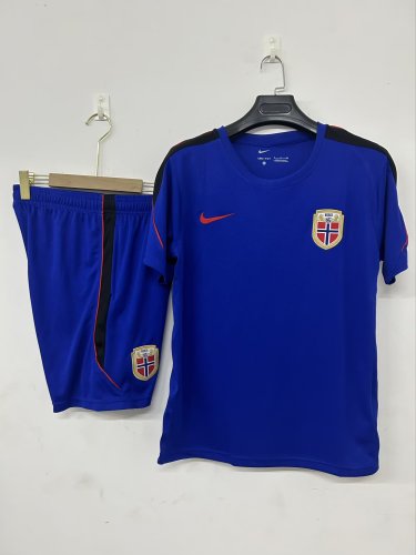 26-27 Norway Royal Blue Training Short Suit