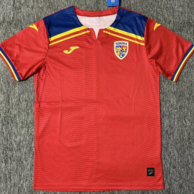 25-26 Romania Away Fans Soccer Jersey