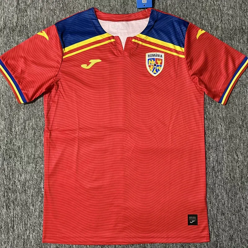 25-26 Romania Away Fans Soccer Jersey