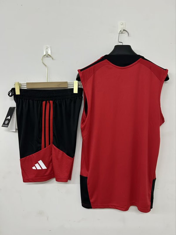 26-27 Man Utd Red Tank top and shorts suit