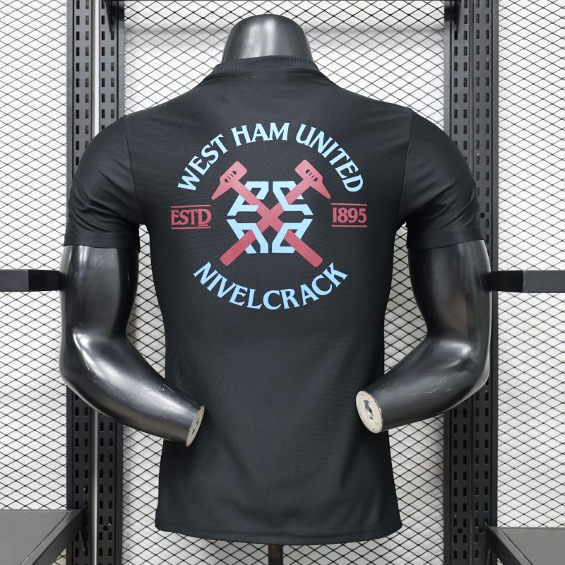 26-27 West Ham Black Special Edition Player Version Soccer Jersey