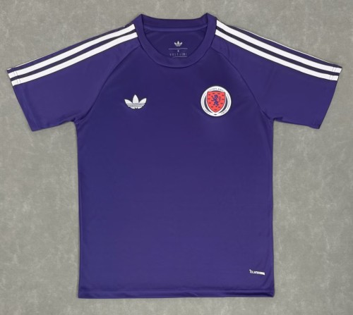 26-27 Scotland Casual Edition Purple Training shirts