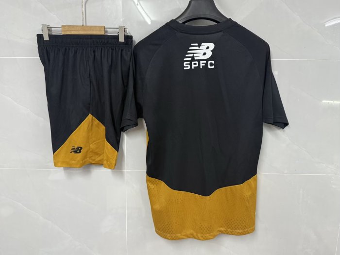 26-27 Sao Paulo Black Training Short Suit