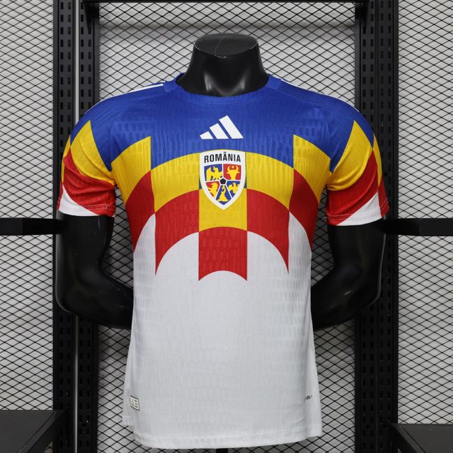 26-27 Romania Blue White Special Edition Player Version Version Training