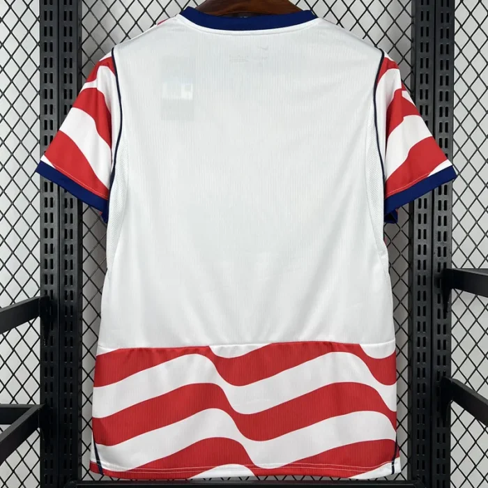 26-27 USA Home Fans Soccer Jersey (前空白)